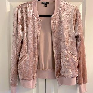 Blush pink jacket